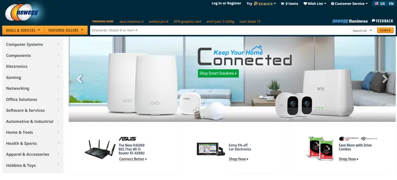 Newegg（新蛋网）