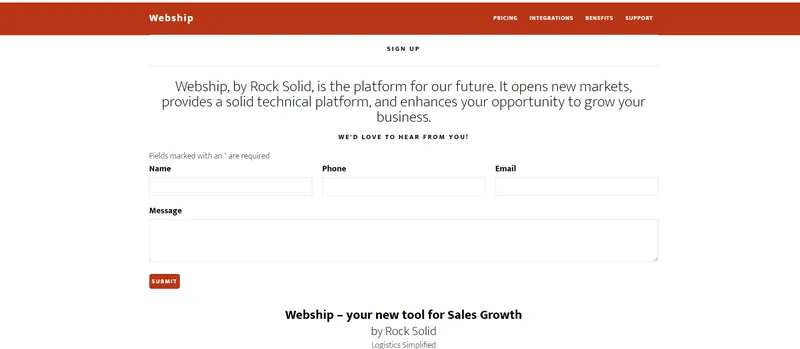 Webship